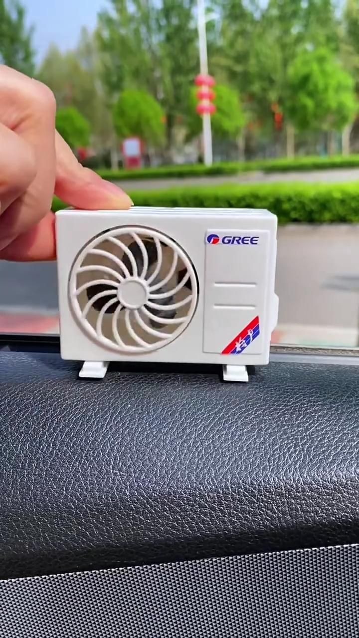 AC Design Solar-Powered Car Air Freshener